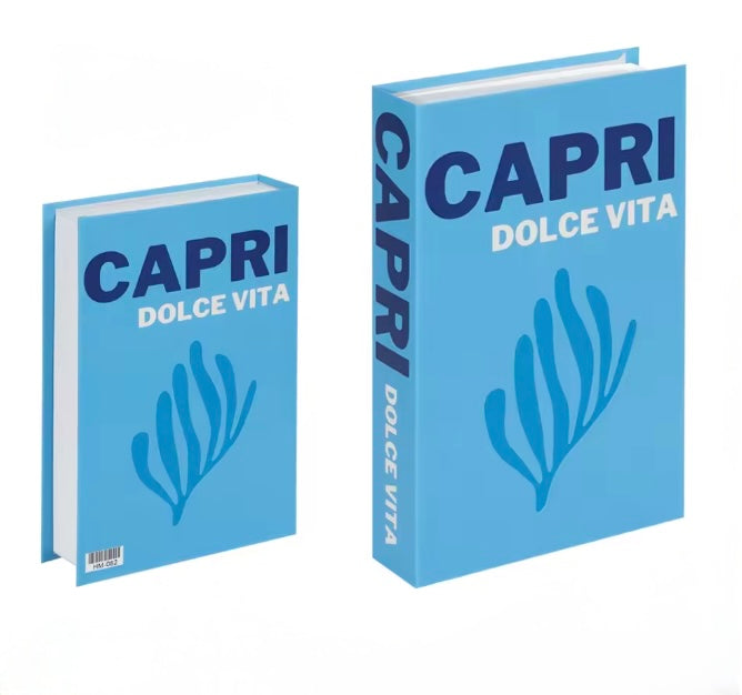 Libros Falsos de Lujo – Caja de Almacenamiento Decorativa para el Hogar