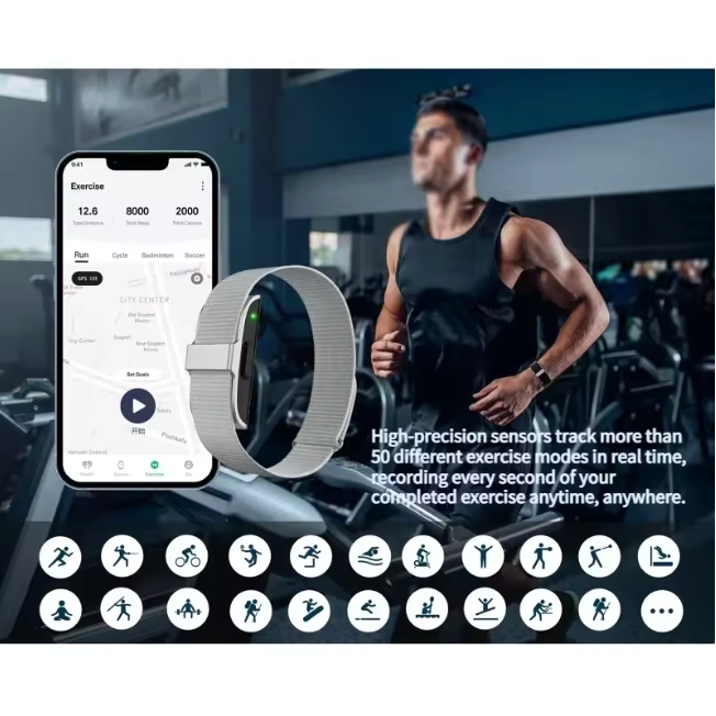 Pulsera Inteligente 2208A MALCIMA – Monitor de Salud y Fitness